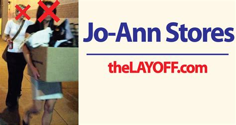 Joann layoff. Be the first to comment Nobody's responded to this post yet. Add your thoughts and get the conversation going. 