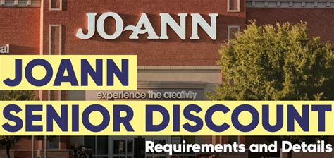 Joann senior coupon. Things To Know About Joann senior coupon. 