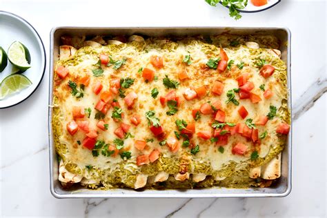 Joanna gaines chicken enchilada casserole recipe. Add olive oil to a pot over medium heat. Add in onions and saute 4 minutes. Add in garlic and saute an additional 1 minute. Sprinkle in flour and stir well. Slowly add in chicken broth, stirring constantly, until a sauce forms. Add in diced green chile, 1/2 tsp ground cumin, and salt to taste. Blend, if desired. 