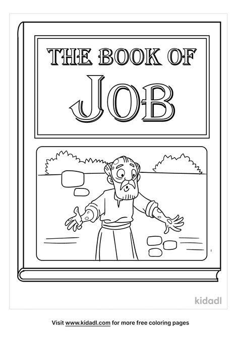Job Coloring Sheet Coloring Pages