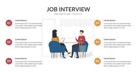 Job Interview PowerPoint Presentation SlideFour Nodes