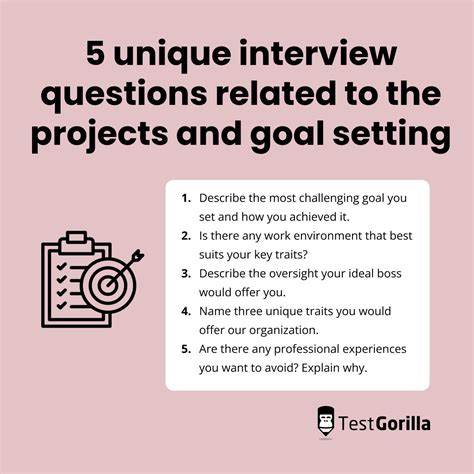 Job Interview Questions Unique