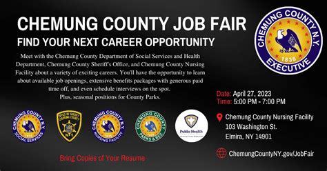 Job Openings Chemung County, NY