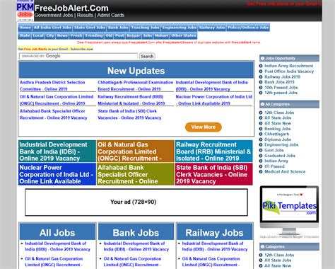 Job Templates For Blogger 2021 Getallcodex