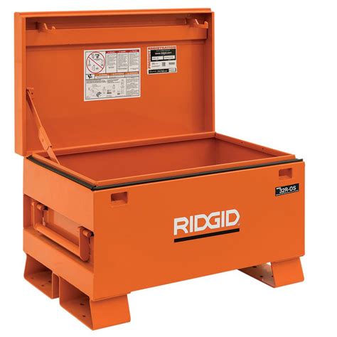 Job box ridgid. Jobsite Boxes. Jobsite boxes are highly valuable to contractors as they protect equipment from theft and eliminate the need to transport tools to and from the worksite. Northern Tool + Equipment's selection of heavy-duty steel and aluminum jobsite boxes range in size between 2.3 to 120.7 cubic foot capacities. 