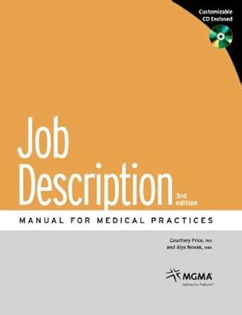 Job description manual for medical practices with cdrom. - Breve resena de algunas teorias lesbicas.