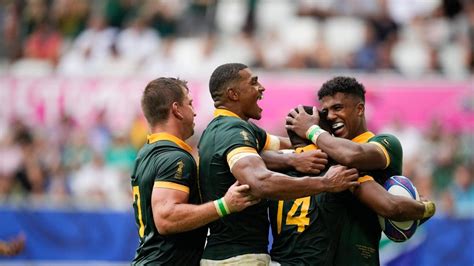 Job done as South Africa thumps Romania 76-0 at Rugby World Cup. Huge showdown with Ireland next