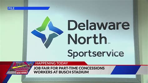 Job fair for part-time concessions workers at Busch Stadium today