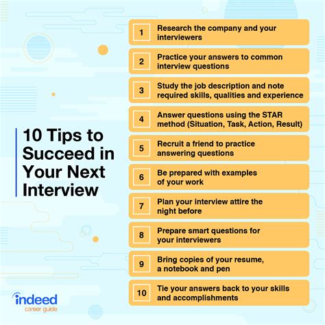 Job interview preparation. Follow these steps to use job interview practice to prepare for an interview: 1. Prepare your interview space. The first step in the practice interview process is to prepare your interview space. Try to find a space that is clean and quiet. You may want to set your interview space up in an area that has a table and chairs to make the … 