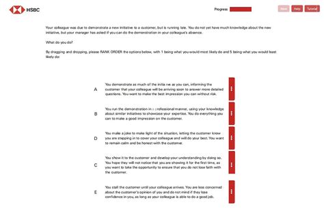 Job simulation assessment hsbc.  Completing various You are given specific job scenar...