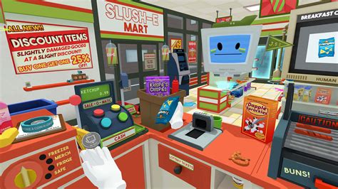 Job simulator vr. Pull out the drawer under the job cartridges after completing all jobs, grab a job genie add-on, attach it to a job cartridge, and play with the new job geni... 