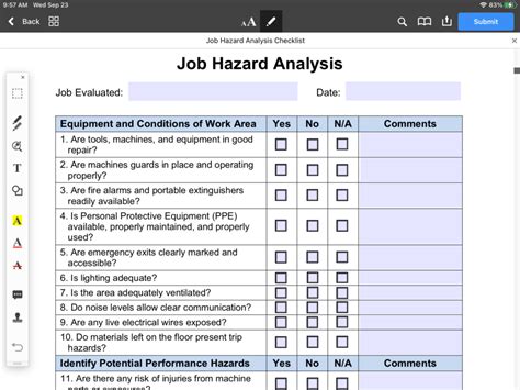 JobHazardAnalysisChecklist