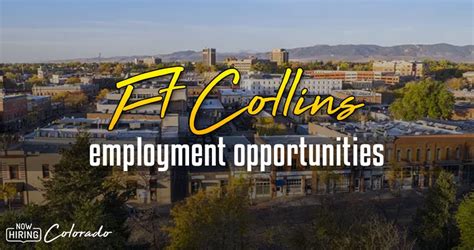Jobs hiring in fort collins. Things To Know About Jobs hiring in fort collins. 