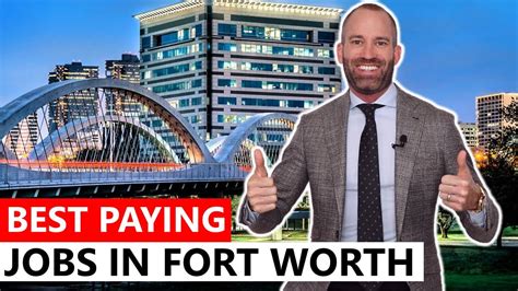 Jobs in ft worth. Here’s a quick look at the top 10 highest-paying jobs in Fort Worth, Texas: Anesthesiologist – $335,047. Hospitalist Physician – $261,923. Physician – $257,057. Medical Director – $225,280. Hospitalist – $224,210. Primary Care Physician – $218,884. Family Practice Physician – $201,431. Acute Care Physician – $197,861. 
