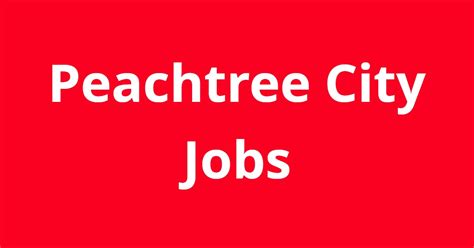 Jobs in peachtree city ga. Things To Know About Jobs in peachtree city ga. 