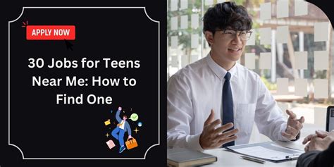 Jobs near me for teens. .  ...