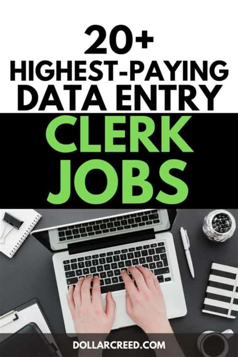 Online Data Entry Jobs. Find the best online data entry jobs here. Data entry is a broad category that covers everything from transcription to captioning and data management. If you have excellent typing skills, an excellent attention to detail, and some relevant experience, you might be able to snag one of these jobs and launch a career online ... . Jobs of data entry clerk