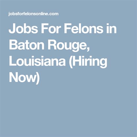 271 Paid Weekly jobs available in Baton Rouge, LA 70809 on Indeed.com. Apply to House Cleaner, Cook, Driver and more! ... $500 to $600 weekly pay! The Cleaning Authority of Baton Rouge is hiring FULL TIME professional house cleaners. ... that has been in operation for over fifty (50) years, is currently hiring a Diesel Tractor Trailer Mechanic ...