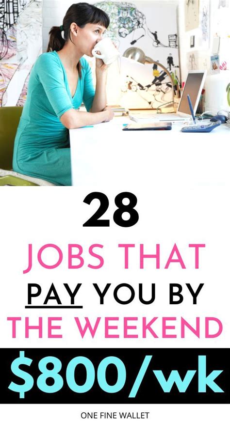 Jobs that pay weekly no experience. Things To Know About Jobs that pay weekly no experience. 