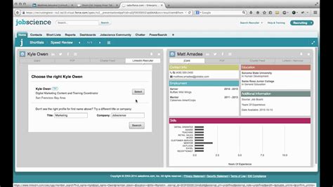 Jobscience + Linkedin Integration YouTube