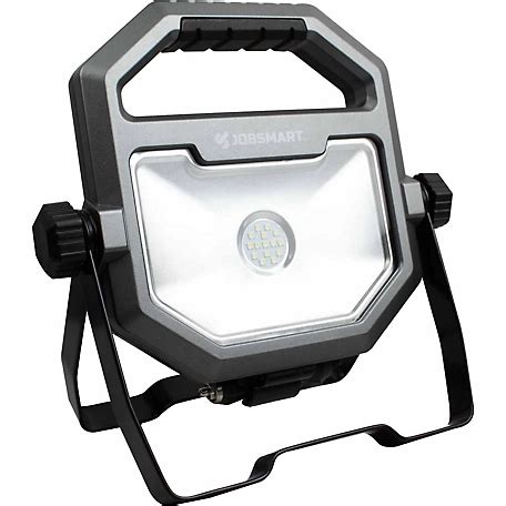 Jobsmart portable worklight.  Set up the JobSmart 1,000 Lumen Rechargeable...