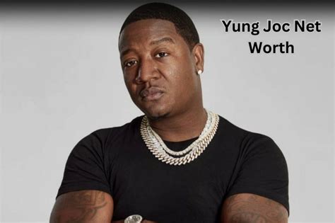 Yung Joc Net Worth. The American rapper has accumulated good wealth from his sons. Jac has a net worth of $4.5 million. Is Yung Joc Married. Joc officially married attorney Kendra Robinson in 2021. The duo exchanged their wedding vows in front of their closest friends and family members on Sunday, November 7, 2021.. 