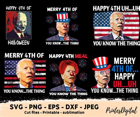 Joe Biden Happy 4th Svg - Etsy