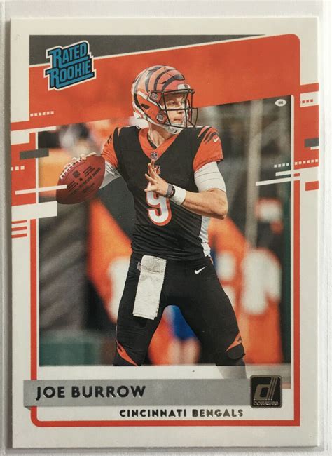 Joe Burrow Rookie Card Price