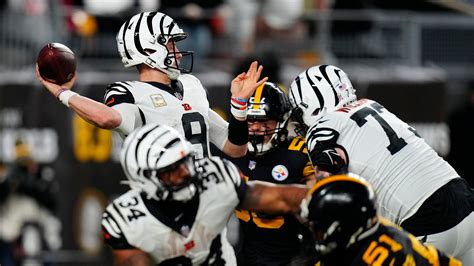 Joe Burrow drive saves Bengals season in win over Pittsburgh …