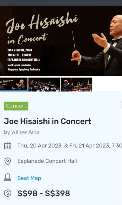 Joe Hisaishi Concert 2023 Usa
