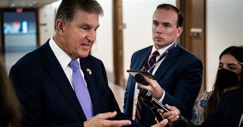 Joe Manchin and Chuck Schumer Have A Deal, for Now - New …