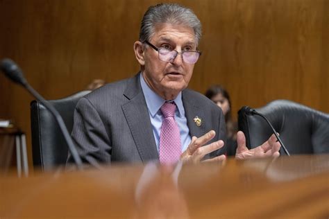 Joe Manchin tiptoes around Trump indictment: