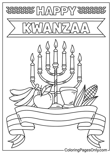 Joe blog Free Kwanzaa Coloring Pages Print