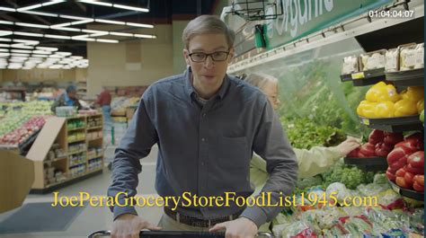 Joe pera grocery list 1945. "Joe Pera Talks with You" Joe Pera Takes You to the Grocery Store (TV Episode 2020) on IMDb: Movies, TV, Celebs, and more... Menu. Movies. Release Calendar Top 250 Movies Most Popular Movies Browse Movies by Genre Top Box Office Showtimes & Tickets Movie News India Movie Spotlight. TV Shows. 