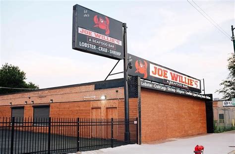 Joe Willies Seafood Bar. 14719 S Halsted St B, Harvey, IL 60426 (708) 940-5105 Website Order Online Suggest an Edit. More Info. dine-in. takes reservations. outdoor .... 