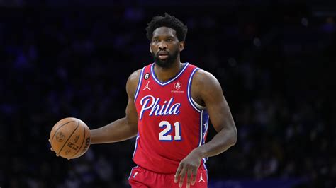 Joel Embiid of the Philadelphia 76ers wins his first NBA Most Valuable Player award