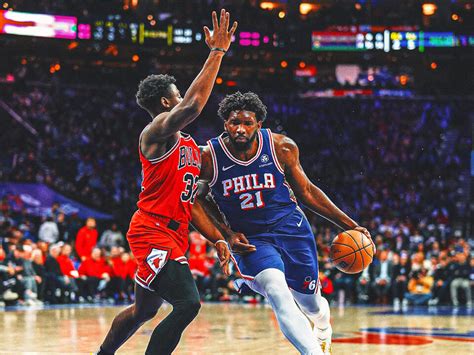 Joel Embiid returns with seventh career triple-double in 76ers' rout of Chicago Bulls