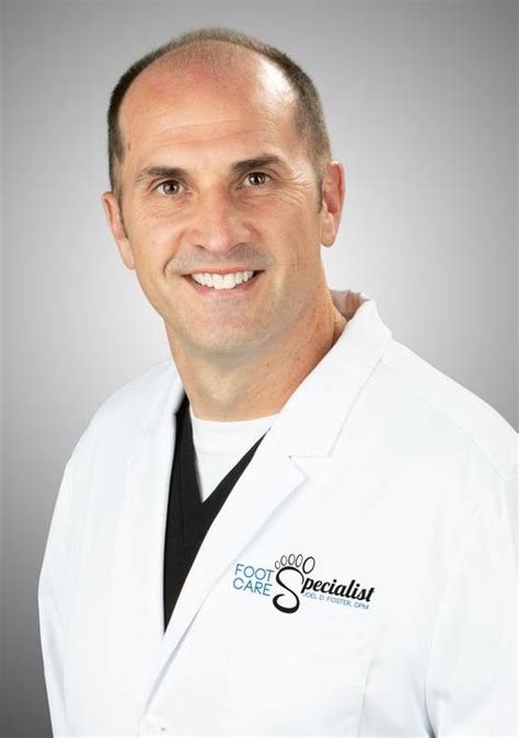 Joel d foster dpm. Joel D Foster Dpm Pc is a provider established in Lansing, Kansas operating as a Podiatrist with a focus in foot surgery . The NPI number of this provider is 1376585745 and was assigned on June 2006. The practitioner's primary taxonomy code is 213ES0131X with license number 1200320 (KS). The provider is registered as an organization and their ... 