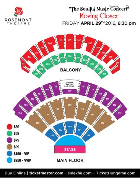 Joes Live Rosemont Seating Chart