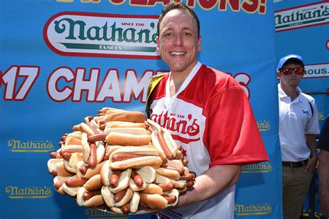 Joey Chestnut eats 62 hot dogs for 16th Nathan’s hot dog eating contest title, while Miki Sudo named women’s champion
