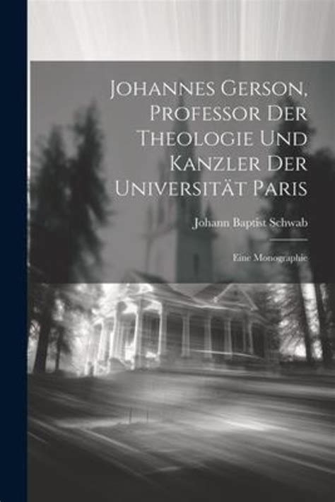 Johannes gerson, professor der theologie und kanzler der universität paris. - Shuler and kargi bioprocess engineering solution manual.