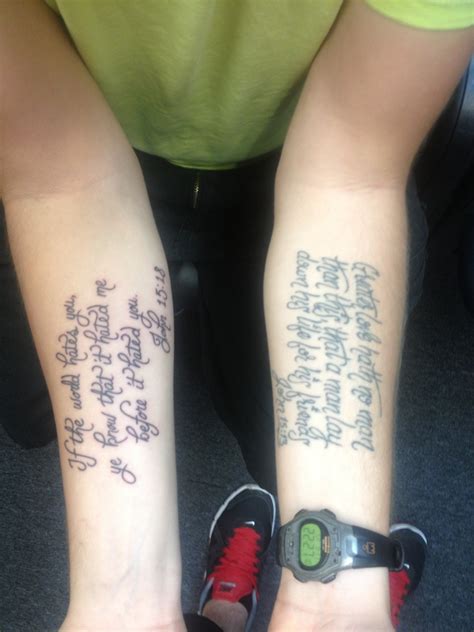 John 1513 and 1518. Right arm done by Hank at artistic in