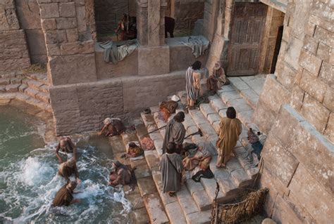 John 5:4 - The Pool of Bethesda - Bible Hub