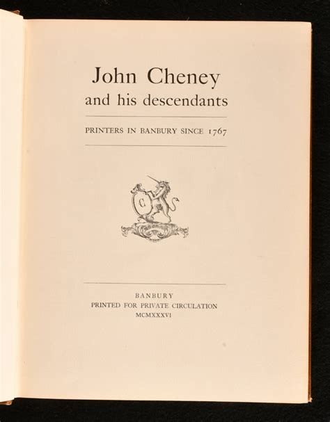 John Cheney List of Famous Descendants - Familypedia