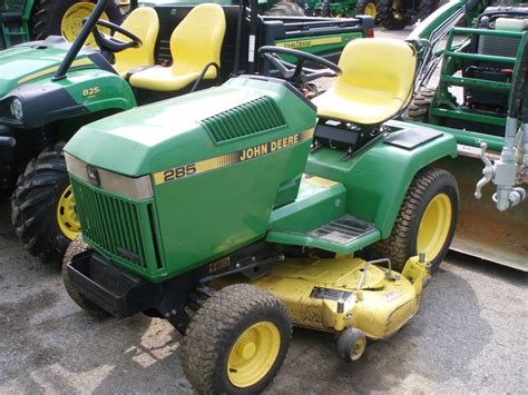 John Deere 285 lawn and garden tractor: review and …