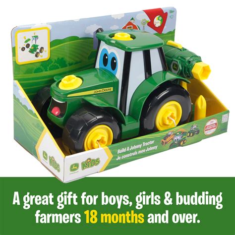 John Deere Build a Johnny Tractor TOMY UK