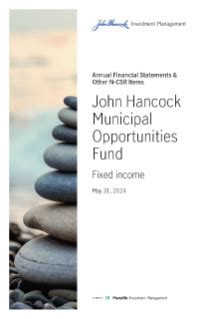 John Hancock Short Duration Municipal Opportunities Fund