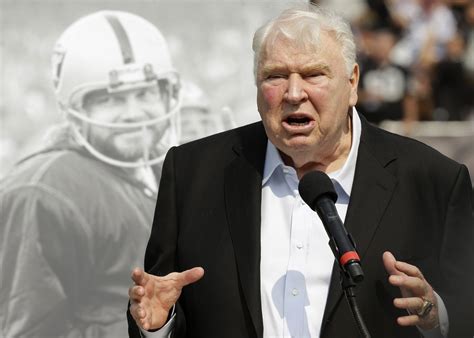 John Madden, former Hall of Fame NFL coach and broadcaster, …