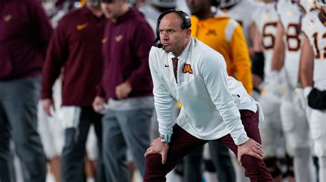 John Shipley: It’s almost December, time to defend Gophers’ P.J. Fleck — again