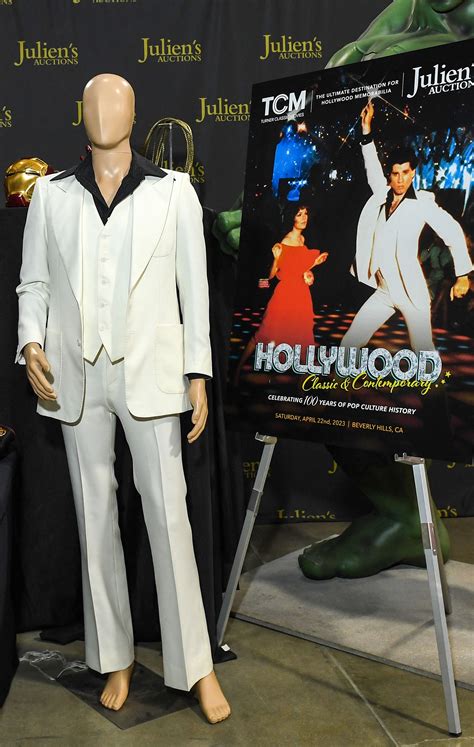 John Travolta’s white ‘Saturday Night Fever’ suit is up for auction